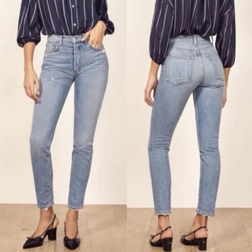 Reformation Melissa High & Skinny Skye Jeans (J3)